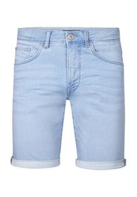 Petrol Industries Szorty jeansowe M-ROS-SHO001 Niebieski Slim Fit. Kolor: niebieski. Materiał: bawełna #7