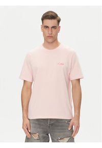 Jack & Jones - Jack&Jones T-Shirt Almeria 12276785 Różowy Relaxed Fit. Kolor: różowy. Materiał: bawełna