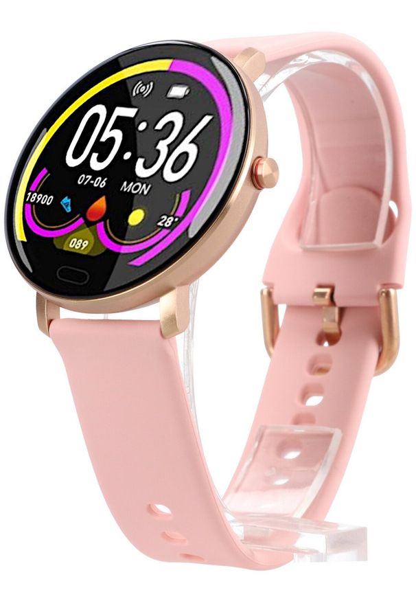Smartwatch GlacierX smartwatch Vero Rose Gold GX-VR09. Rodzaj zegarka: smartwatch