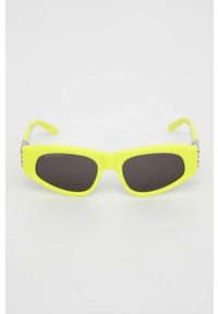 Balenciaga okulary przeciwsłoneczne damskie kolor zielony. Kolor: zielony #6