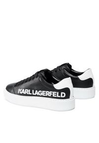 Karl Lagerfeld - KARL LAGERFELD Sneakersy KL52225 Czarny. Kolor: czarny. Materiał: skóra #4