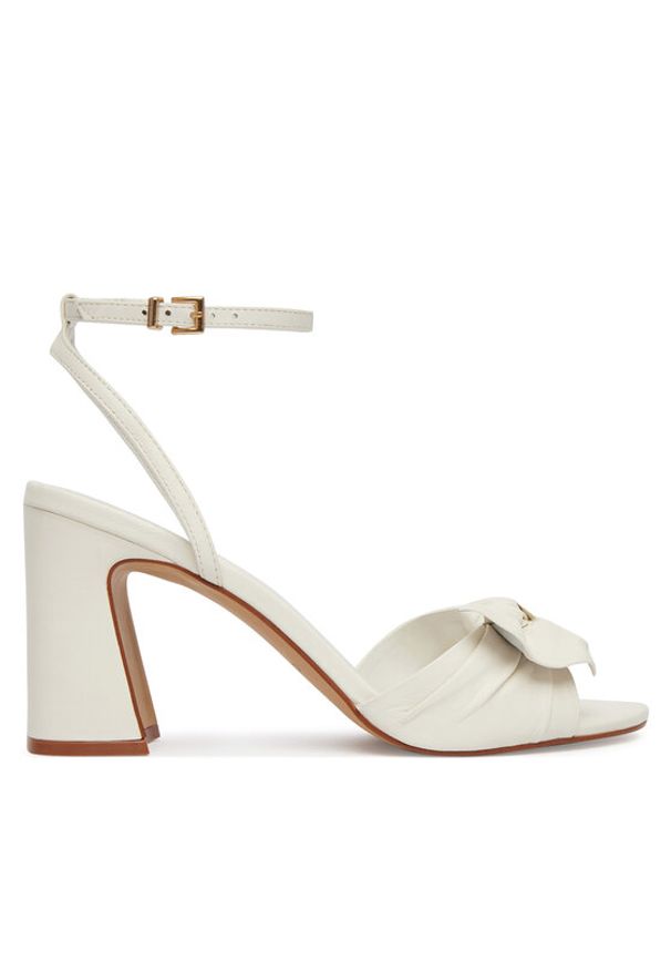 Aldo Sandały Angelknot 14039537 Kremowy. Kolor: kremowy. Materiał: skóra