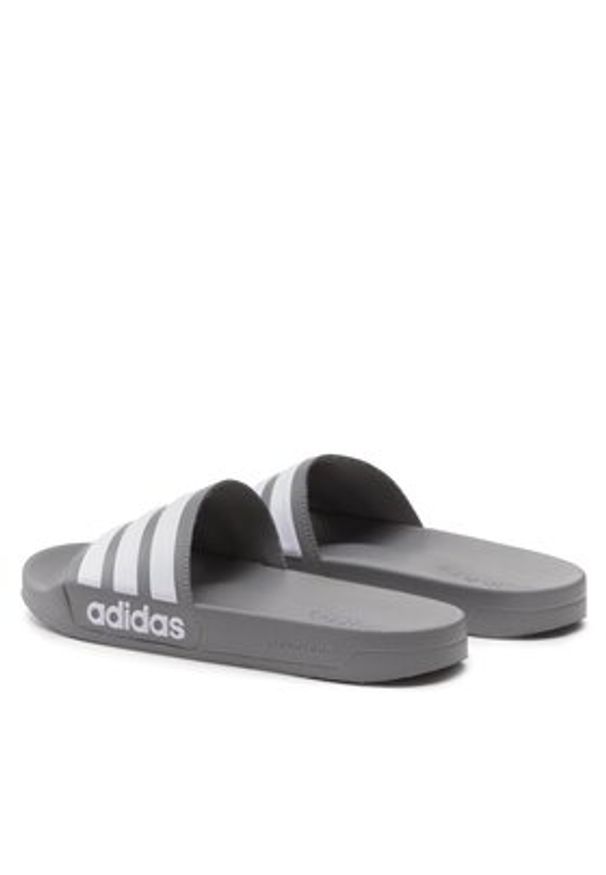 Adidas - adidas Klapki Adilette Shower Slides GY1891 Szary. Kolor: szary. Materiał: syntetyk