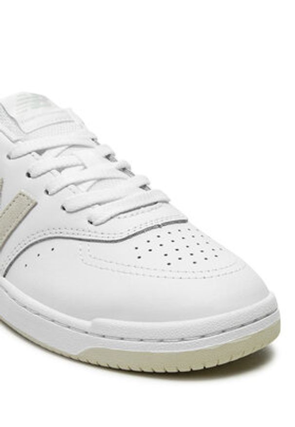 New Balance Sneakersy BB80RTG Biały. Kolor: biały. Materiał: skóra