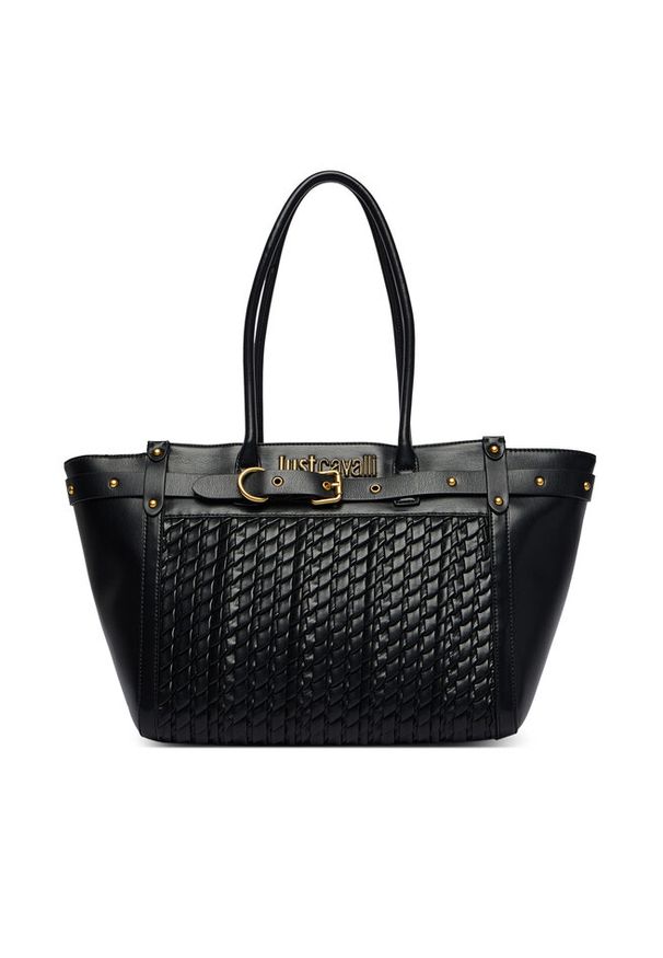 Torebka Just Cavalli. Kolor: czarny