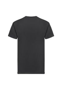 FRUIT OF THE LOOM - Koszulka Unisex Dla Dorosłych Super Premium. Kolor: czarny
