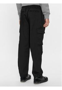 Calvin Klein Jeans Spodnie materiałowe Essential J30J324537 Czarny Regular Fit. Kolor: czarny. Materiał: materiał, bawełna #5