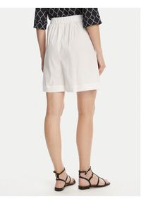 Max Mara Beachwear Bermudy Sultano 2516141019 Biały Relaxed Fit. Kolor: biały. Materiał: bawełna #2