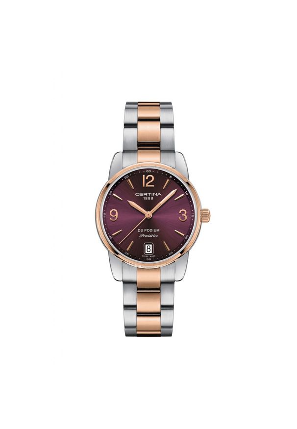 CERTINA RABAT ZEGAREK DS PODIUM C034.210.22.427.00. Materiał: skóra. Styl: elegancki