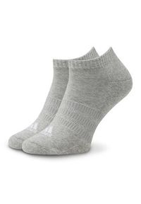 Adidas - adidas Stopki Cushioned Low-Cut Socks 3 Pairs IC1333 Szary. Kolor: szary. Materiał: bawełna