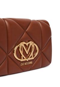 Love Moschino - LOVE MOSCHINO Torebka JC4043PP0OLC0300 Brązowy. Kolor: brązowy. Materiał: skórzane #4
