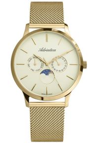 Zegarek męski Adriatica A1274.1111QF złoty. Kolor: złoty #1