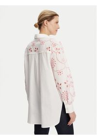French Connection Koszula 72YBB Biały Relaxed Fit. Kolor: biały. Materiał: bawełna #5