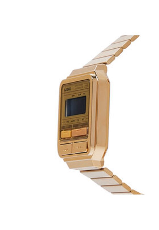 Casio Zegarek Vintage 80s A120WEG-9AEF Złoty. Kolor: złoty. Styl: vintage