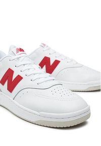 New Balance Sneakersy BB80RTB Biały. Kolor: biały. Materiał: skóra #4