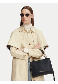 Love Moschino - LOVE MOSCHINO Torebka JC4006PP1PLB0000 Czarny. Kolor: czarny. Materiał: skórzane #1