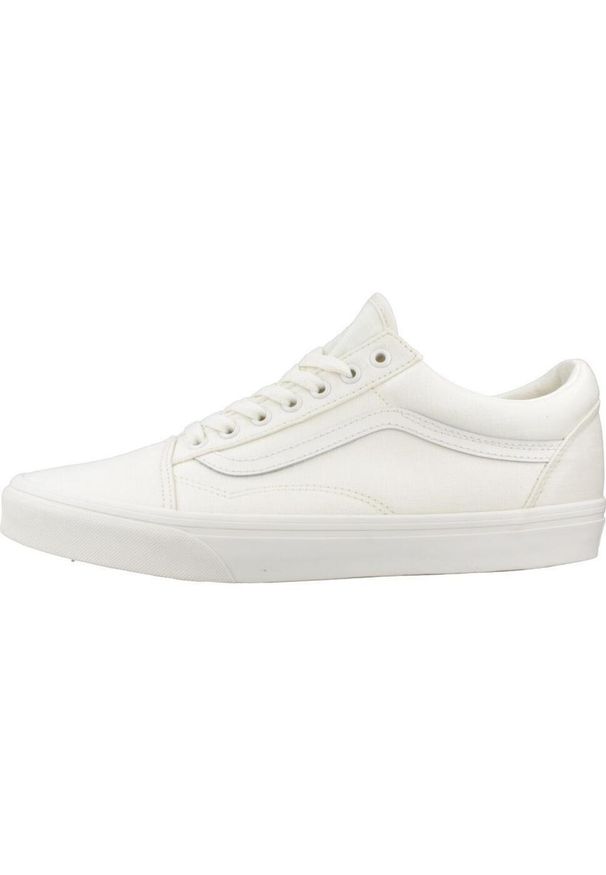 Tenisówki Vans Model Old Skool Linen Kolor Biały. Kolor: biały. Materiał: tkanina
