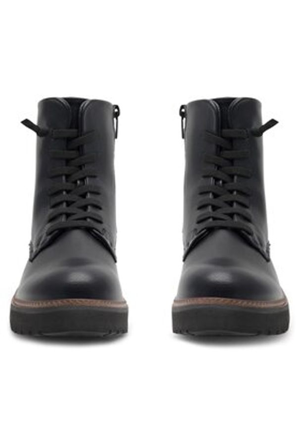 Clara Barson Trzewiki KOLINDA WS2XL001-01 Czarny. Kolor: czarny. Materiał: skóra