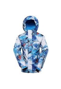 ALPINE PRO - Kurtka dziecięca narciarska 10.000 Alpine Pro Kiwero. Kolor: niebieski. Sezon: zima. Sport: narciarstwo #1