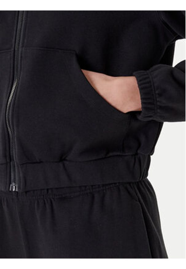 Guess Bluza V5RQ20 KC3D2 Czarny Regular Fit. Kolor: czarny. Materiał: syntetyk, bawełna