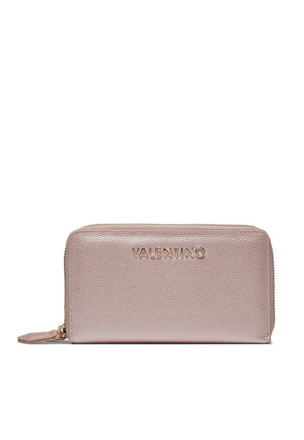 VALENTINO - Valentino Duży Portfel Damski Divina VPS1R447G Różowy. Kolor: różowy. Materiał: skóra