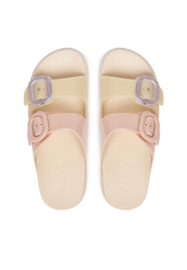 melissa - Melissa Klapki Melissa Cozy Platform Ad 36158 Kolorowy. Wzór: kolorowy. Obcas: na platformie