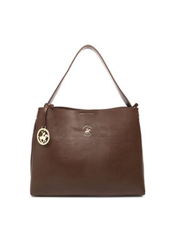 Beverly Hills Polo Club Torebka BHPC-W-04-A23 Brązowy. Kolor: brązowy