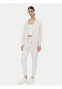 DKNY Sport Bluza DP5J9510 Beżowy Relaxed Fit. Kolor: beżowy. Materiał: bawełna. Styl: sportowy #5