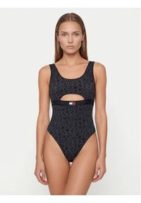 TOMMY HILFIGER - Tommy Hilfiger Strój kąpielowy UW0UW06589 Czarny. Kolor: czarny. Materiał: syntetyk #1