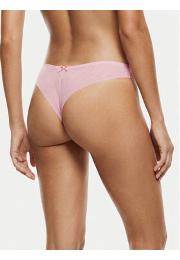 Guess Figi klasyczne O6RE05 KC600 Różowy. Kolor: różowy. Materiał: syntetyk