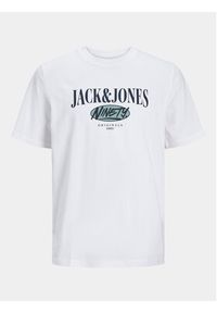 Jack & Jones - Jack&Jones T-Shirt Cobin 12250411 Biały Standard Fit. Kolor: biały. Materiał: bawełna #5