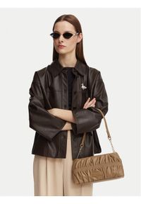 Love Moschino - LOVE MOSCHINO Torebka JC4089PP1PLU0105 Beżowy. Kolor: beżowy. Materiał: skórzane #1