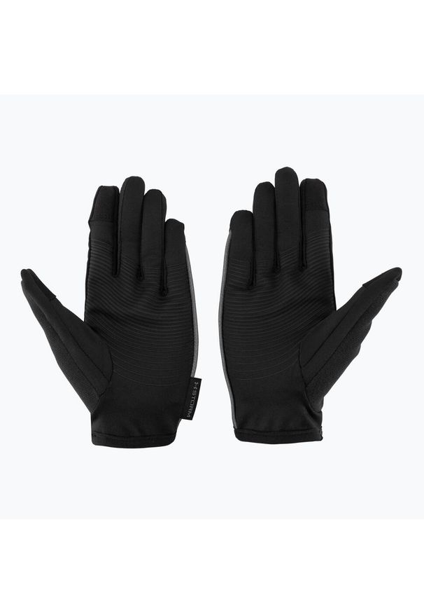Rękawiczki do biegania męskie Under Armour Storm Run Liner. Kolor: czarny. Sport: bieganie