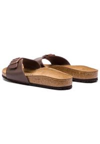 Birkenstock Klapki Madrid Bs 0040393 Brązowy. Kolor: brązowy. Materiał: skóra #7
