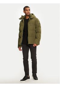 Karl Lagerfeld Jeans Kurtka zimowa 246D1504 Khaki Regular Fit. Kolor: brązowy. Materiał: syntetyk. Sezon: zima #3