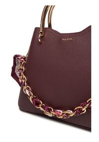 Aldo Torebka Arrayan 14143676 Bordowy. Kolor: czerwony. Materiał: skórzane #4