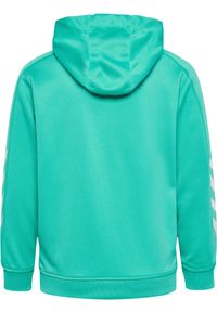 Bluza dziecięca z kapturem Hummel hmlPROMO Poly. Typ kołnierza: kaptur. Kolor: zielony. Materiał: poliester. Sport: joga i pilates