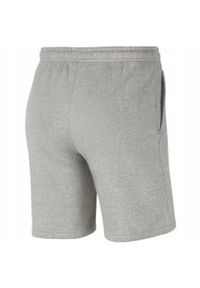 Nike - Spodenki Dziecięce Park 20 Fleece Shorts. Kolor: szary. Styl: sportowy. Sport: turystyka piesza #2
