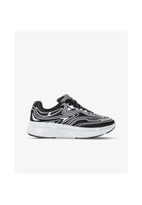 FESSURA - Fessura Runflex 01 Canvas unisex, rozmiar 39 - biały/czarny. Kolor: czarny