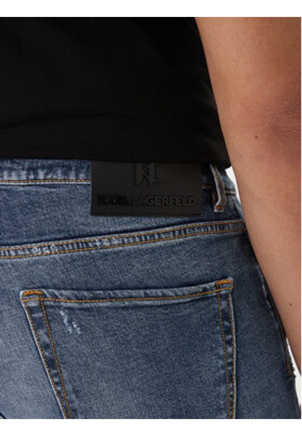 Karl Lagerfeld - KARL LAGERFELD Jeansy 265508 562850 Niebieski Slim Fit. Kolor: niebieski