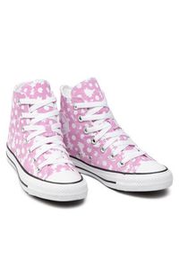 Converse Trampki Ctas Hi A01192C Różowy. Kolor: różowy. Materiał: materiał