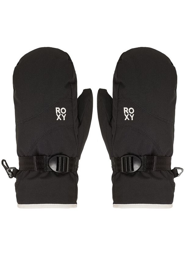 Rękawice snowboardowe Roxy. Kolor: czarny. Sport: snowboard
