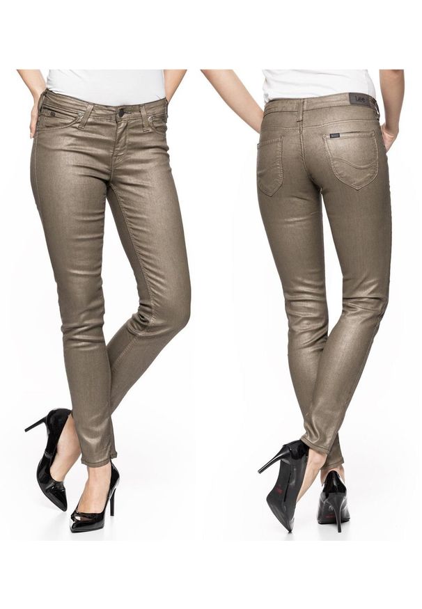Lee - SPODNIE DAMSKIE LEE SCARLETT GOLD L526EEPO