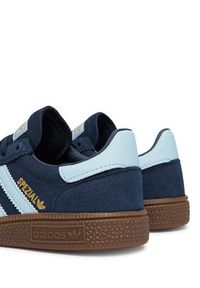 Adidas - adidas Sneakersy Handball Spezial JI2895 Granatowy. Kolor: niebieski. Materiał: skóra, zamsz. Sport: piłka ręczna #4