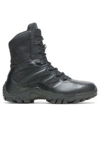 Buty Bates 8 Delta Side Zip E02348 - czarne. Zapięcie: zamek. Kolor: czarny. Materiał: skóra, nylon. Szerokość cholewki: normalna #1