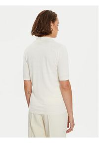 Weekend Max Mara Sweter 2425366091 Écru Regular Fit. Materiał: bawełna, jedwab #5