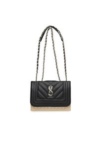 Steve Madden Torebka Bcala Crossbody SM13000617-02002-BOB Czarny. Kolor: czarny. Materiał: skórzane #1