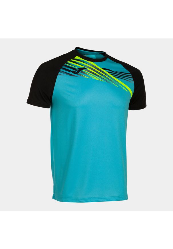 Koszulka do biegania męska Joma Elite X. Kolor: wielokolorowy, różowy, niebieski, czarny