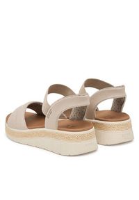 skechers - Skechers Sandały BOBS Sun Ray 114413/TPE Beżowy. Kolor: beżowy. Materiał: materiał #3