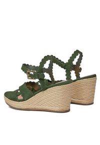 Ted Baker Espadryle Selanas 251801 Khaki. Kolor: brązowy. Materiał: skóra, zamsz #4